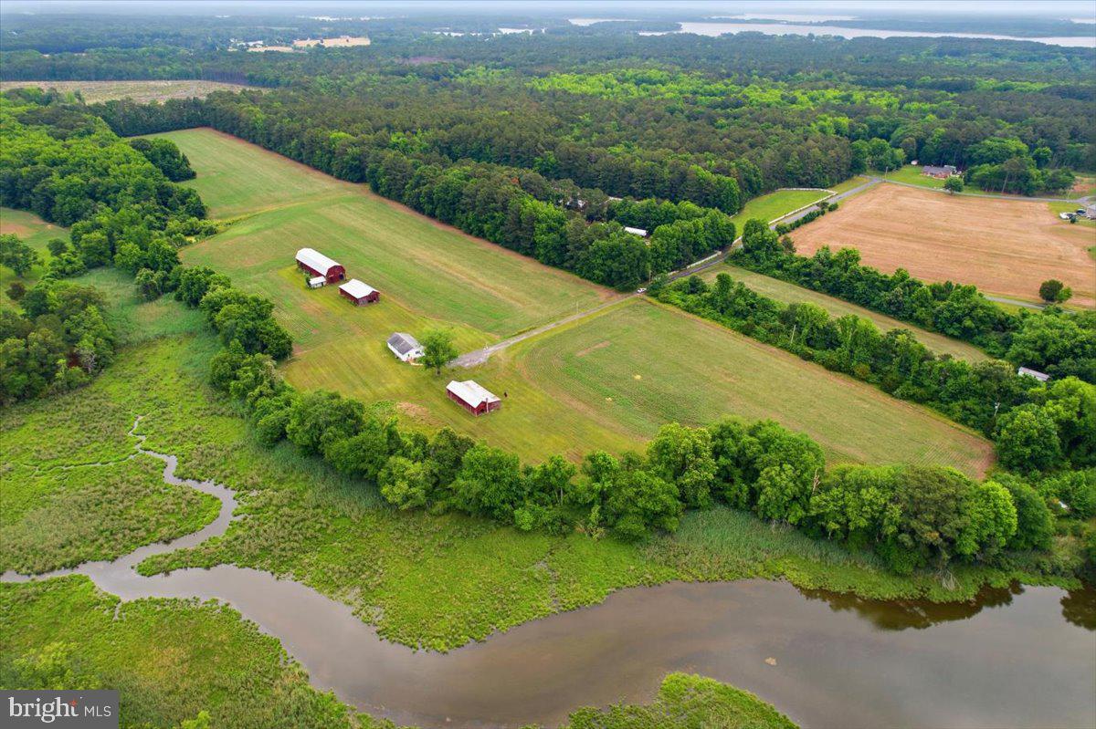 38125 Louis Thomas Road Avenue, MD 20609 - Photo 68 of 73 AERIAL VIEW OF PROPERTY