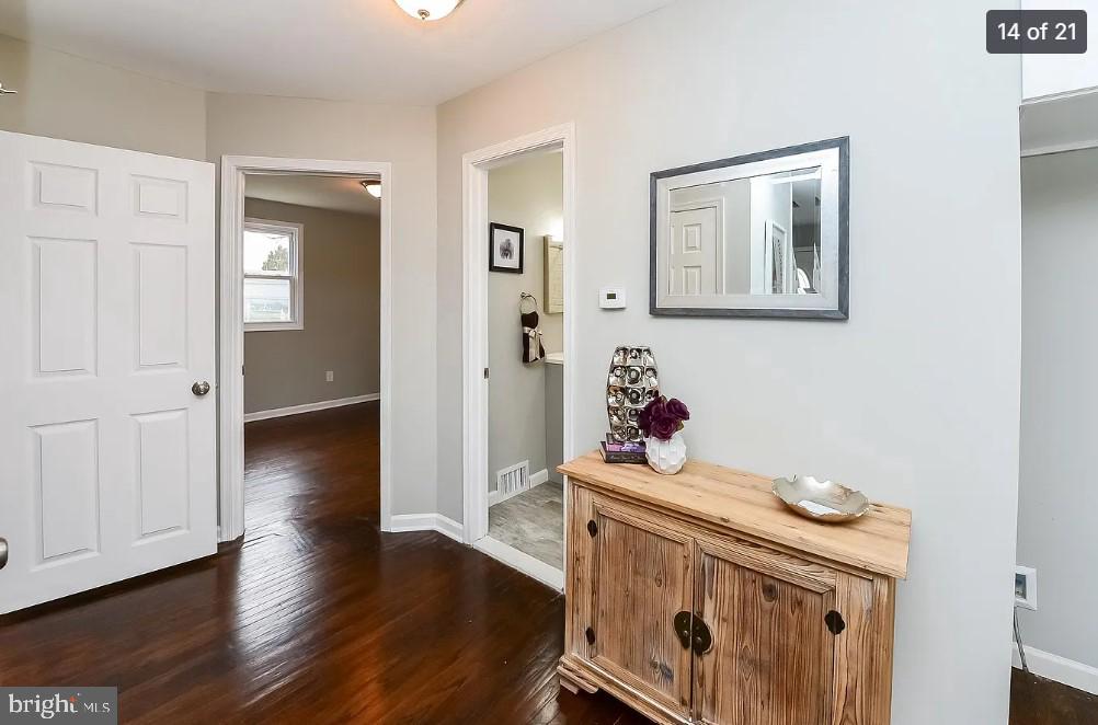 112 Upland Road Brookhaven, PA 19015 - Photo 14 of 21 workspace with wooden floor