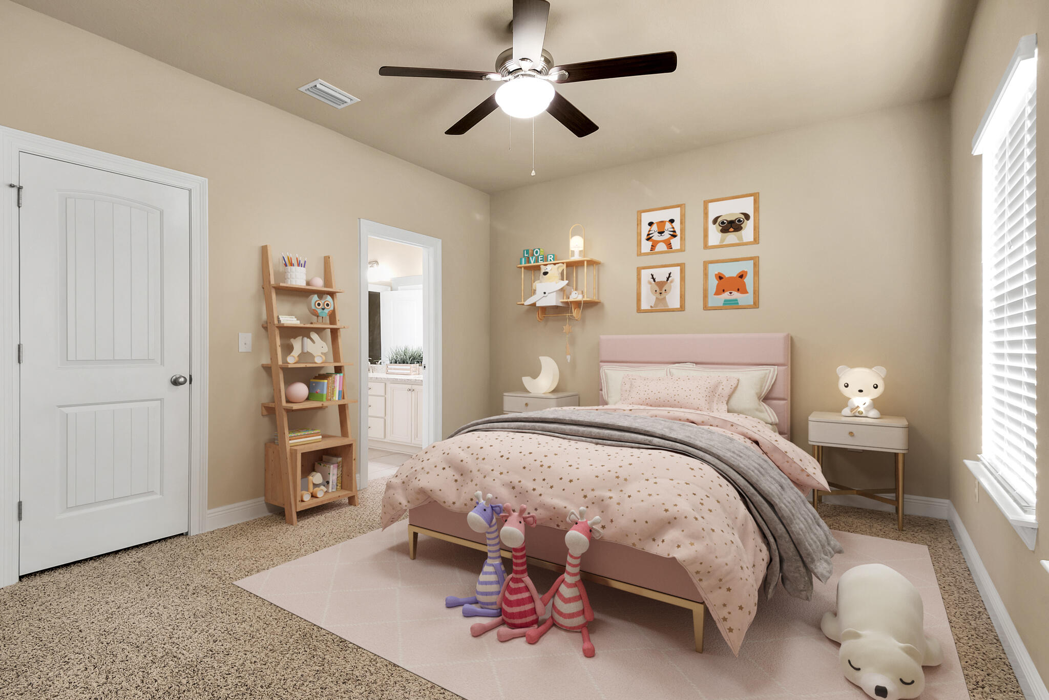 40 Constance Court Santa Rosa Beach, FL 32459 - Photo 25 of 44 a bedroom with a bed and a chandelier