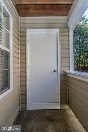 7709 Lexton Place, Unit 46 Springfield, VA 22152 - Photo 9 of 15 BALCONY W/STORAGE ROOM