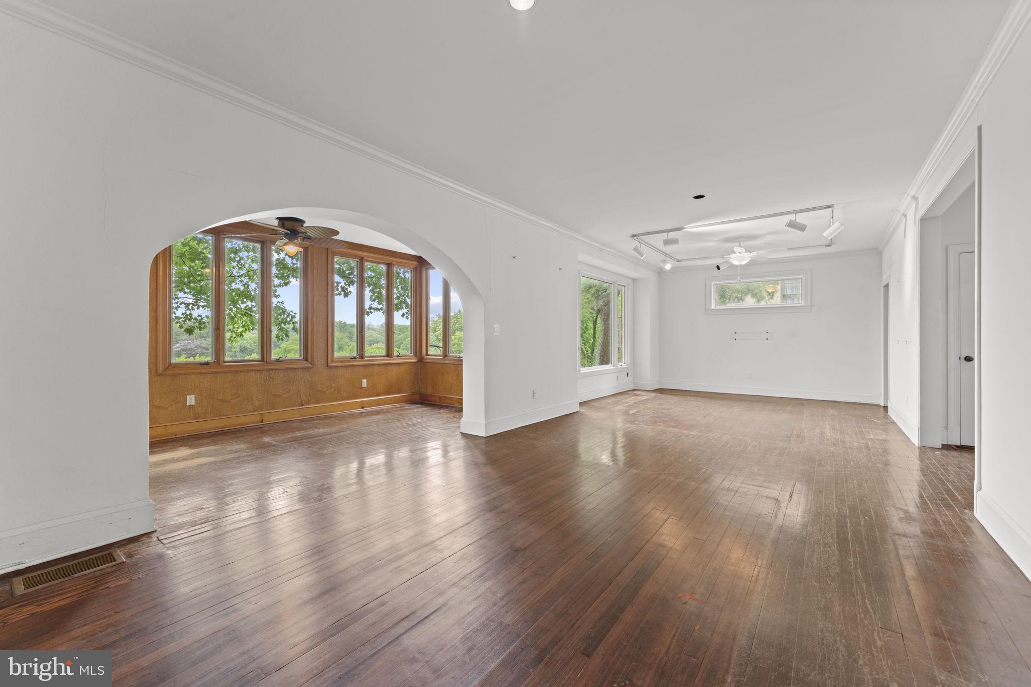 2812 Adams Mill Road Northwest Washington, DC 20009 - Photo 9 of 45 Living Room and Sunroom