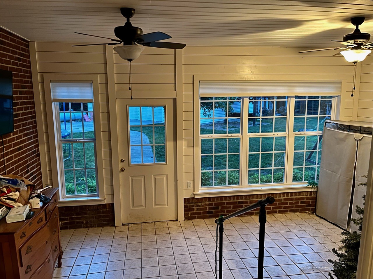 1056 Lois Ridge Road Lynchburg, TN 37352 - Photo 15 of 45 a porch with a bench and a table