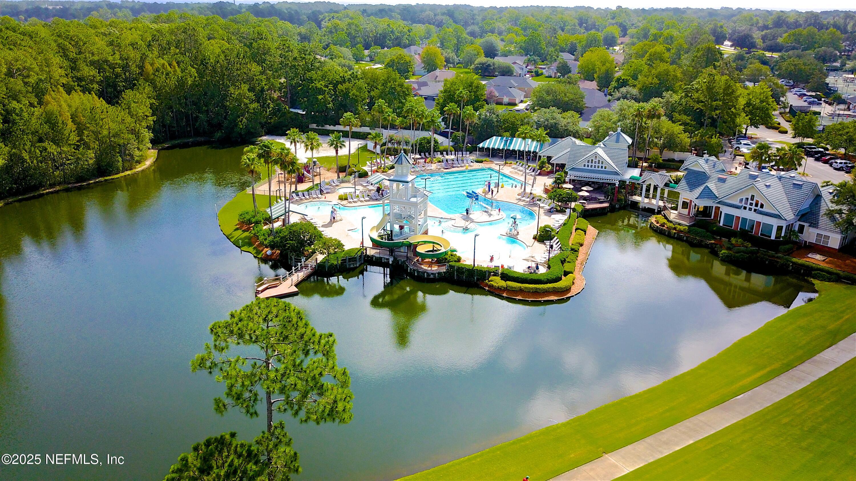 1475 Course View Drive Fleming Island, FL 32003 - Photo 52 of 70 a view of a lake with a mountain view