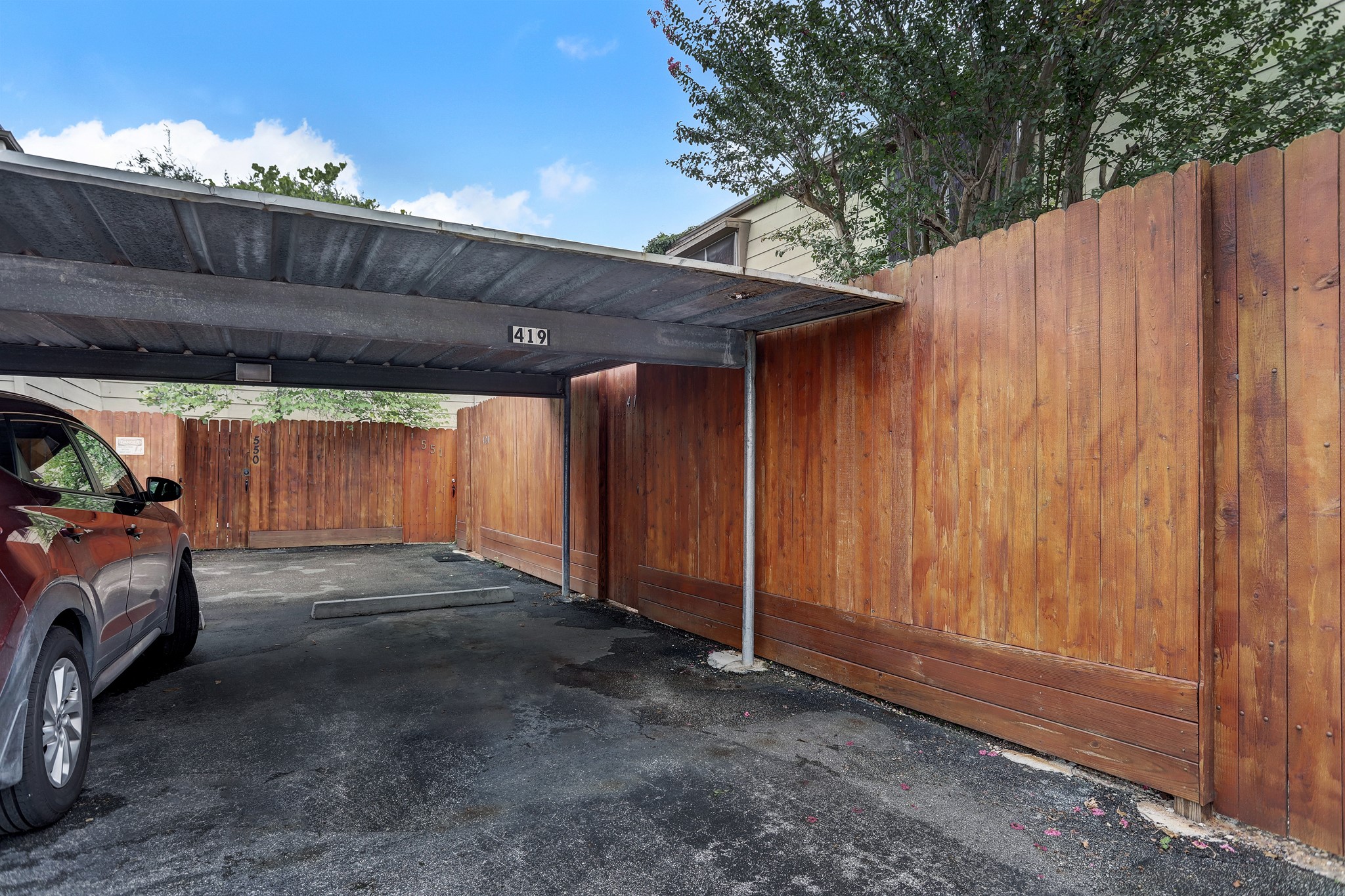 11550 Chimney Rock Road, Unit 167 Houston, TX 77035 - Photo 5 of 26 After you enter the gated community you can drive right up to your unit into your private patio.