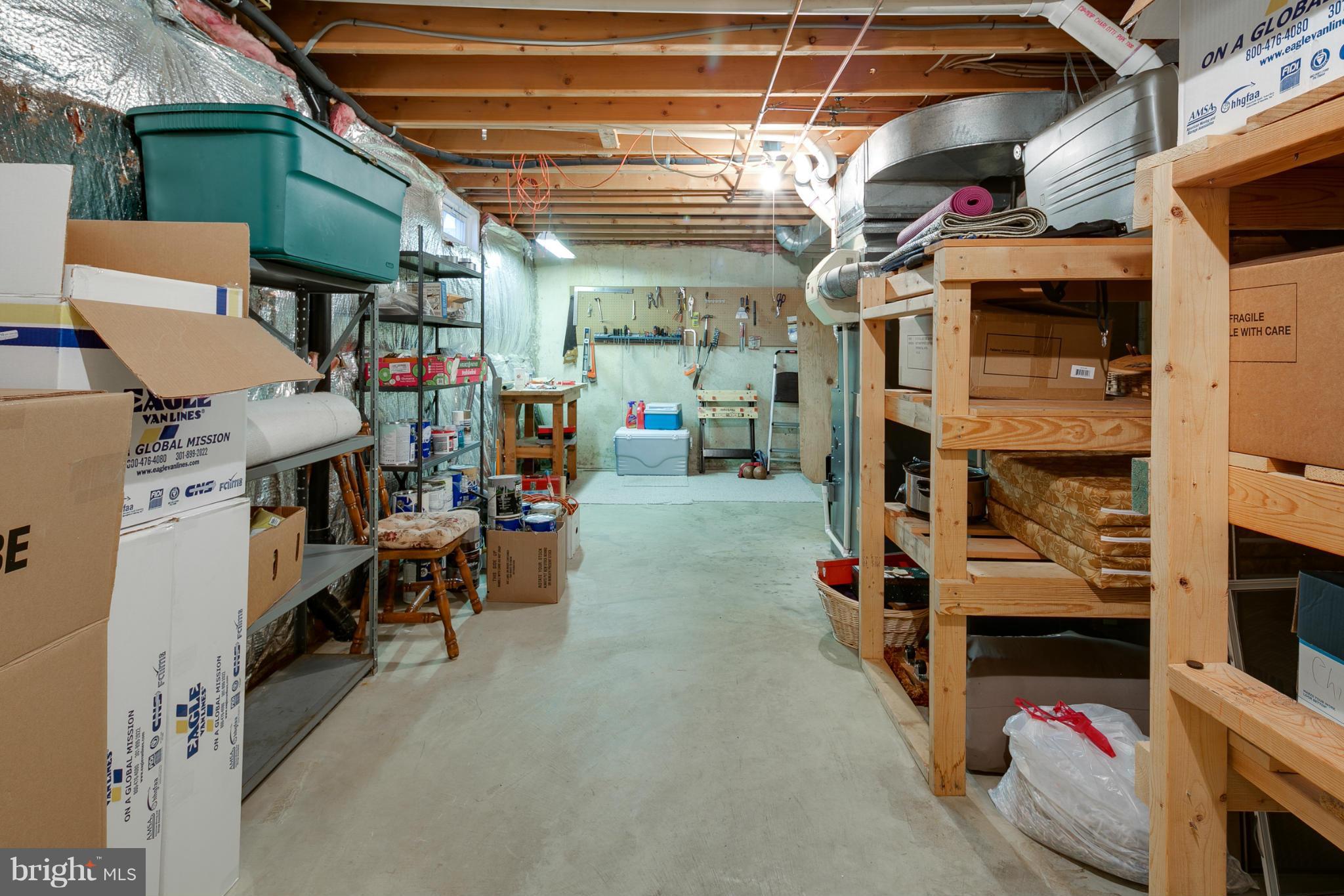8314 Honey Hill Road Laurel, MD 20723 - Photo 27 of 30 Huge Storage Room In Lower Level
