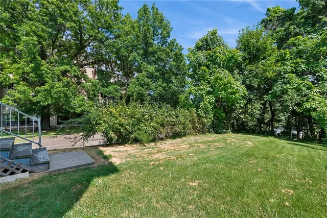 a view of an outdoor space and yard