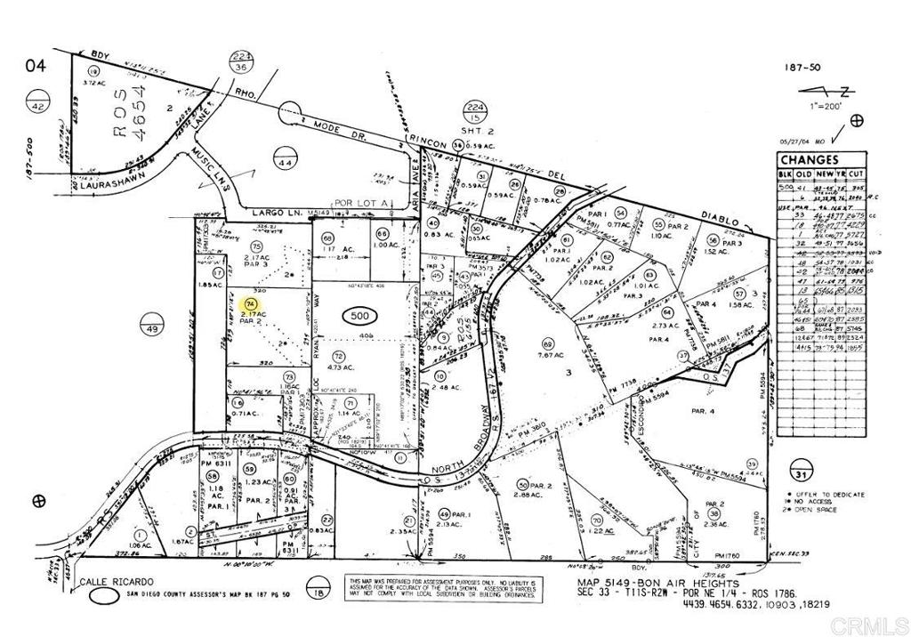 0 Ryan Way Escondido, CA 92026 - Photo 2 of 3 a black and white photo of a painting