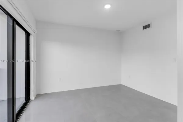 a view of empty room