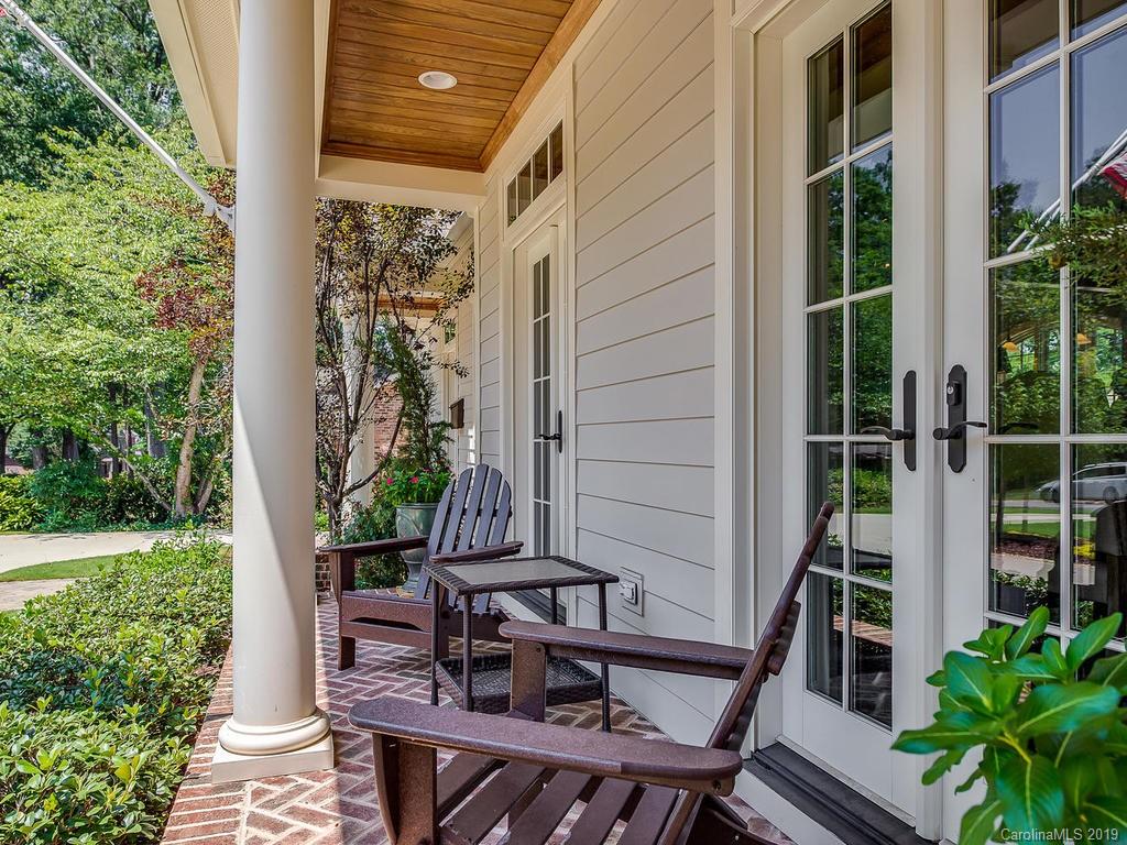1114 Andover Road Charlotte, NC 28211 - Photo 3 of 44 a view of balcony with two chairs and a potted plant
