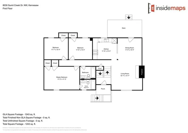 $2,030 | 8030 Sumit Creek Drive Northwest, Kennesaw, GA 30152