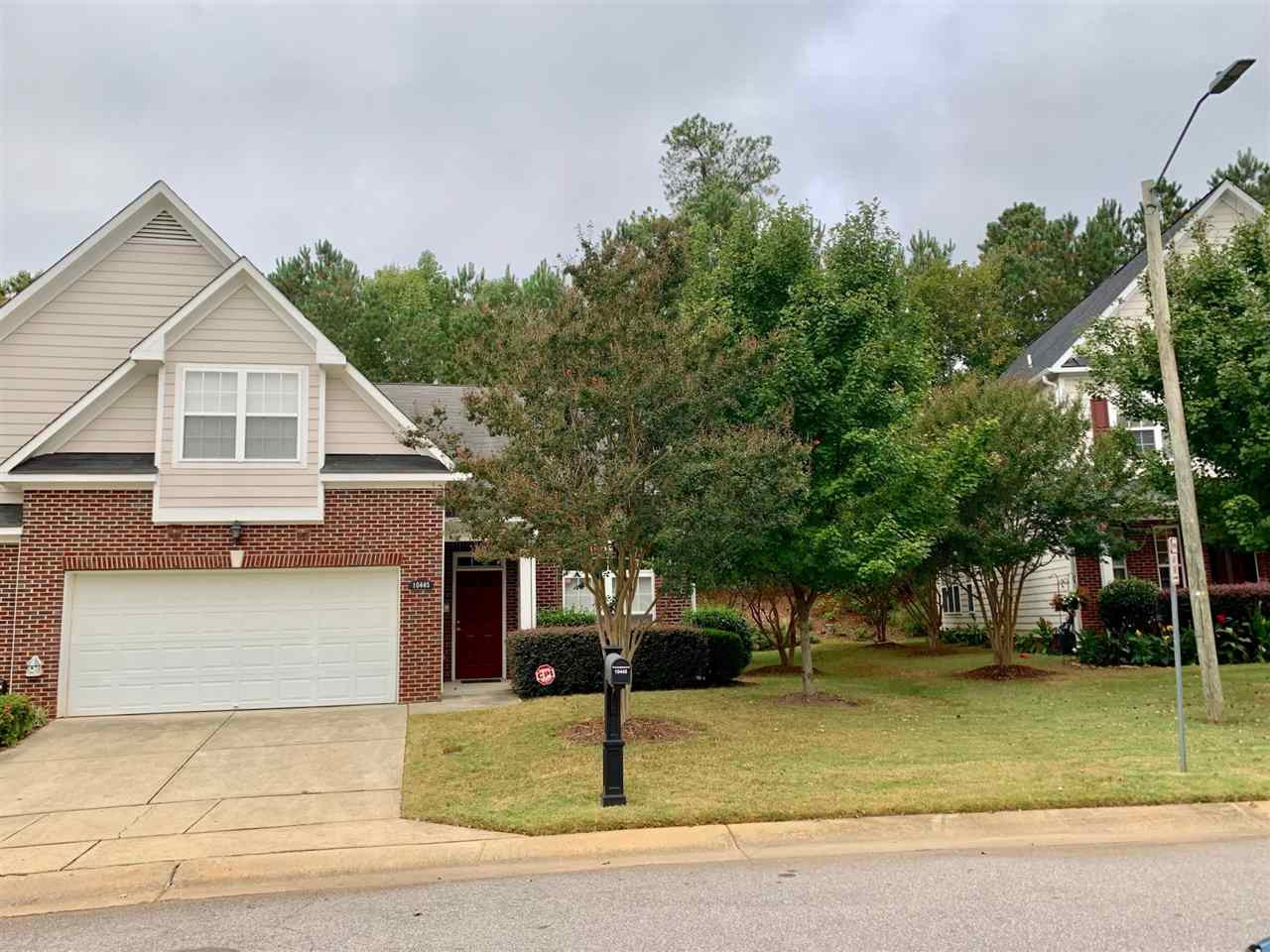 End Unit 2 car garage townhome