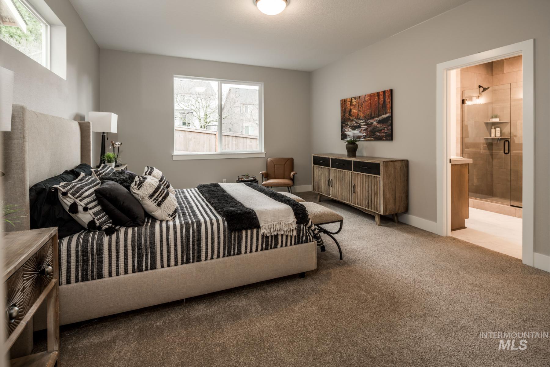 1279 West Malbar Street Meridian, ID 83646 - Photo 17 of 23 Bedroom with carpet and ensuite bathroom