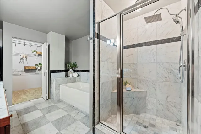 a view of an front door