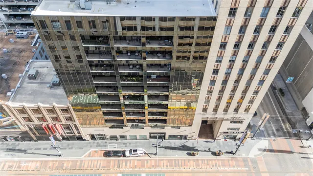 a building with lots of street