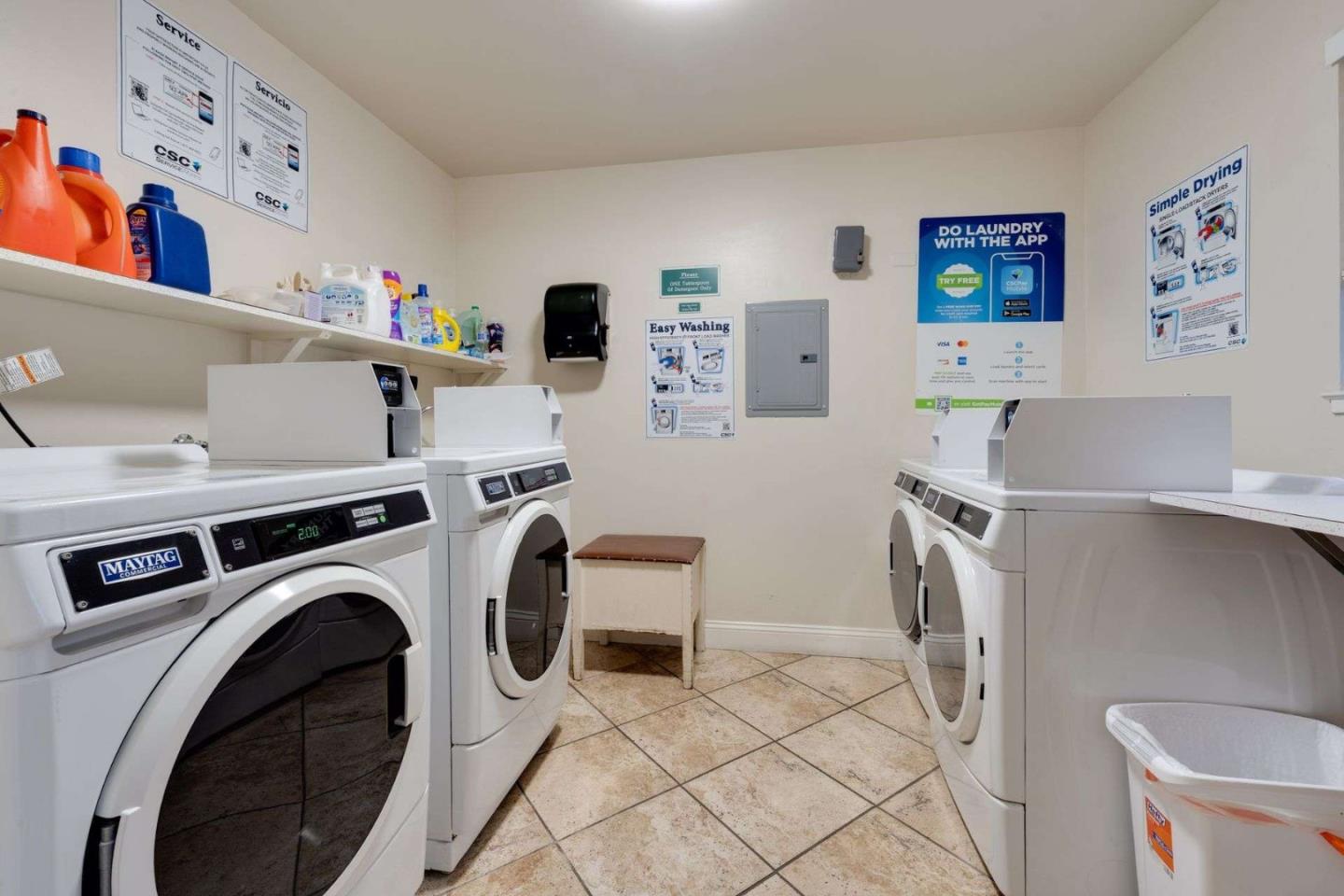 14225 Lora Drive, Unit 59 Los Gatos, CA 95032 - Photo 19 of 20 a utility room with dryer and washer