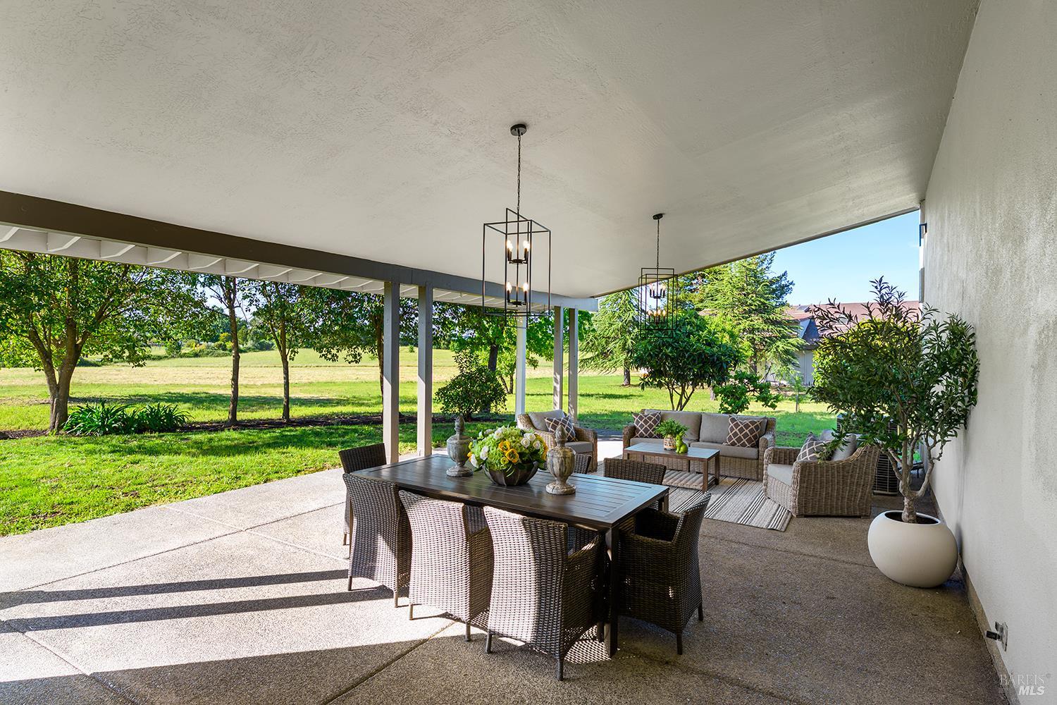 5533 Oak Meadow Drive Santa Rosa, CA 95401 - Photo 50 of 61 Large covered entertaining area off of the family room with garage access.