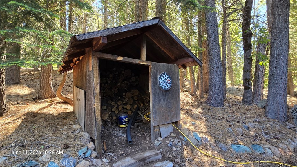 0 Fish Creek Forest Ranch, CA 95942 - Photo 3 of 43 woodshed outside front door