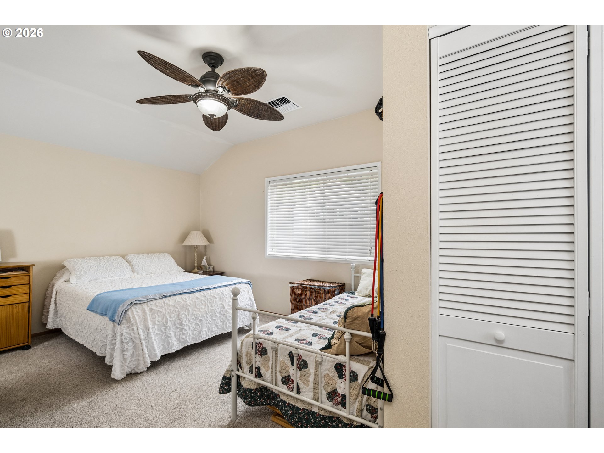 420 Riverview Boulevard Springfield, OR 97477 - Photo 12 of 28 a bedroom with bed and a window