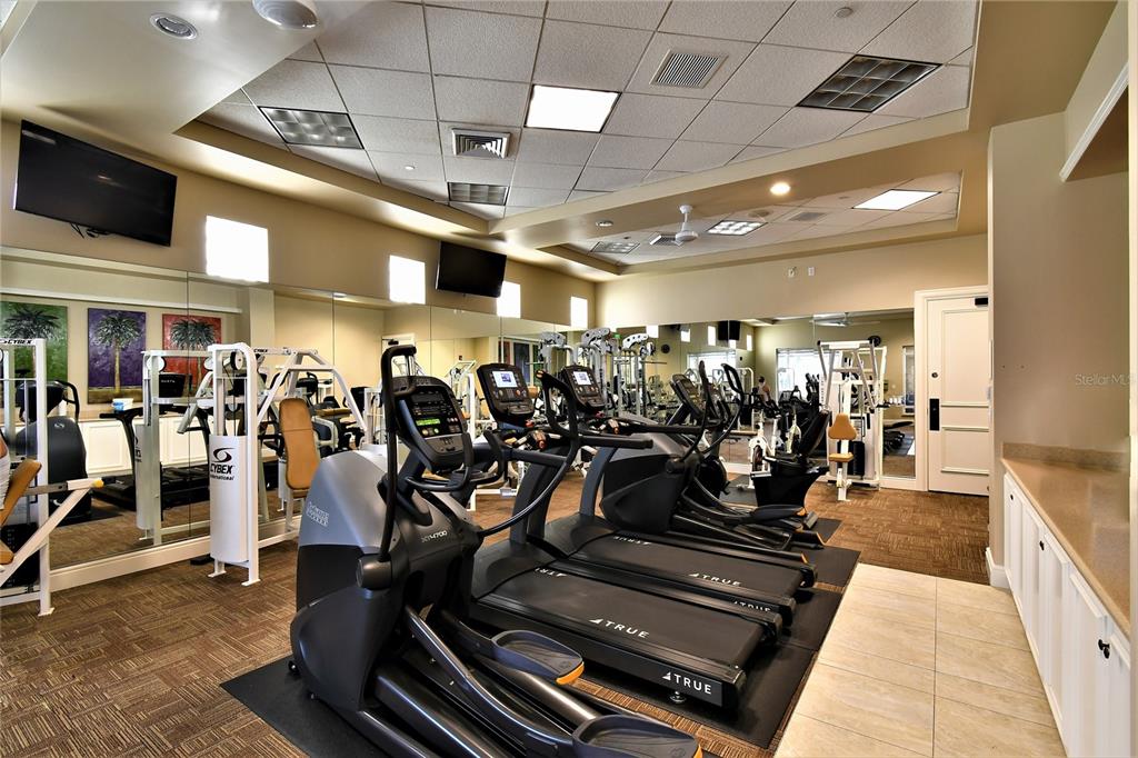 3321 Sunset Key Circle, Unit 408 Punta Gorda, FL 33955 - Photo 32 of 42 a view of a room with gym equipment