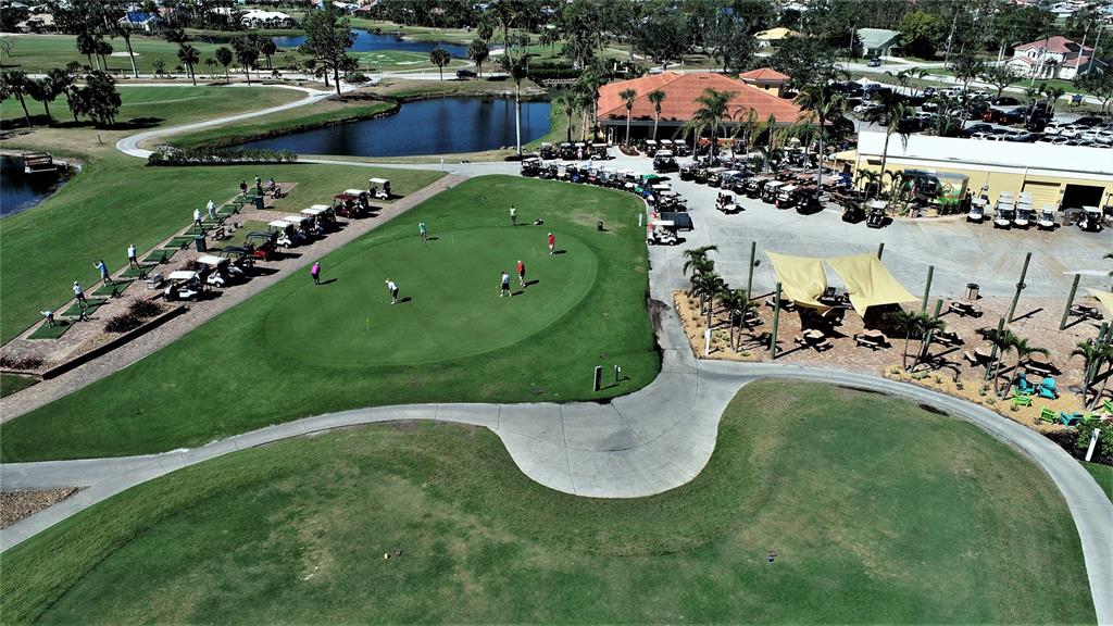 3321 Sunset Key Circle, Unit 408 Punta Gorda, FL 33955 - Photo 35 of 42 an aerial view of a garden