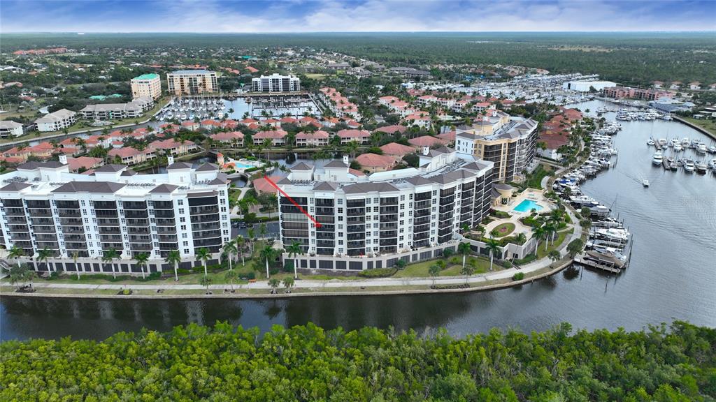 3321 Sunset Key Circle, Unit 408 Punta Gorda, FL 33955 - Photo 37 of 42 a view of a city with tall buildings