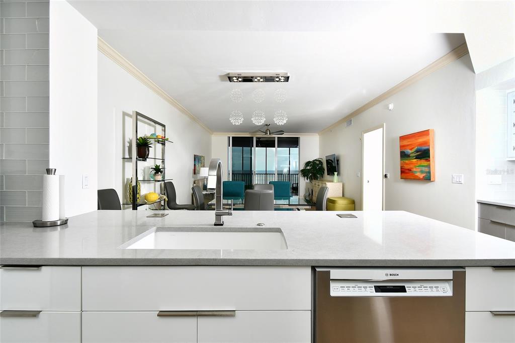 3321 Sunset Key Circle, Unit 408 Punta Gorda, FL 33955 - Photo 6 of 42 a bathroom with a sink and a mirror