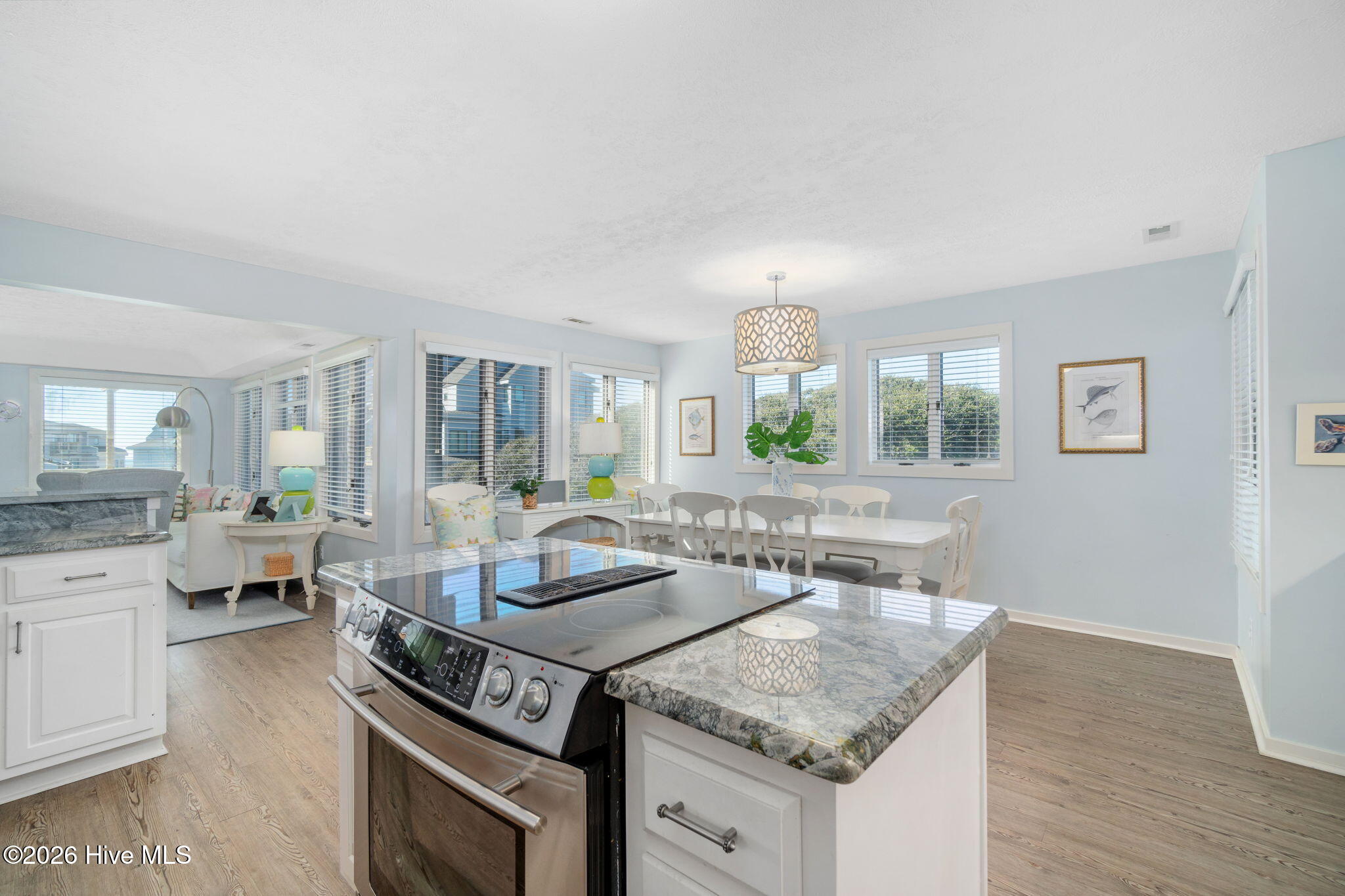 301 Salter Path Road, Unit 2 GENESIS Pine Knoll Shores, NC 28512 - Photo 18 of 54 Kitchen overlooking Dining Area