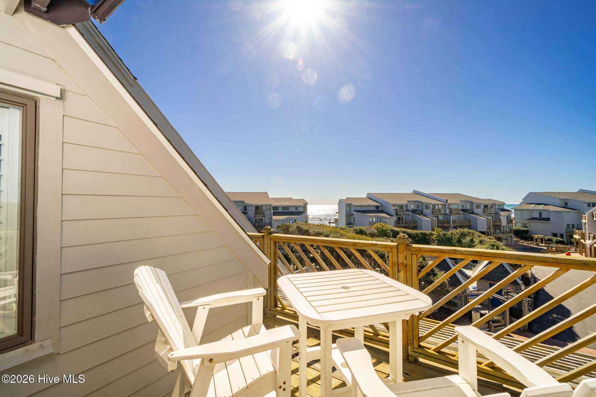 301 Salter Path Road, Unit 2 GENESIS Pine Knoll Shores, NC 28512 - Photo 3 of 54 Deck with Ocean View