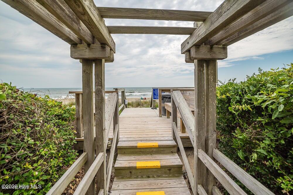301 Salter Path Road, Unit 2 GENESIS Pine Knoll Shores, NC 28512 - Photo 47 of 54 Beach Access