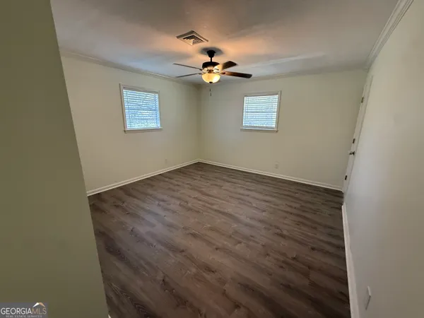 wooden floor in an empty room