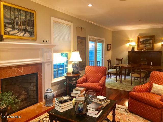 402 Monterey Road Great Barrington, MA 01230 - Photo 8 of 25 Living Room with Fireplace