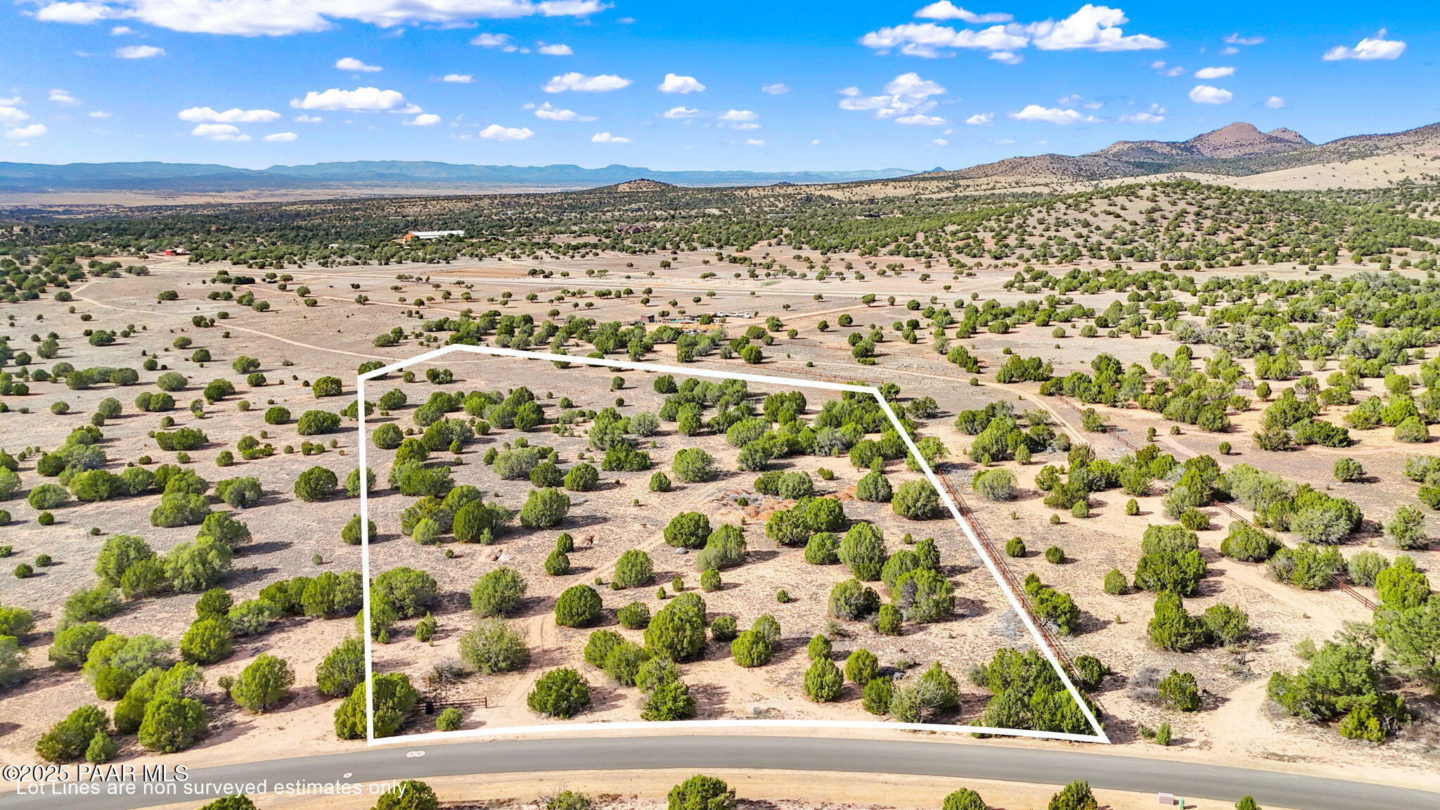 4841 West Sterling Ranch Road Prescott, AZ 86305 - Photo 1 of 39 1-Aerial (1) Lot Lines