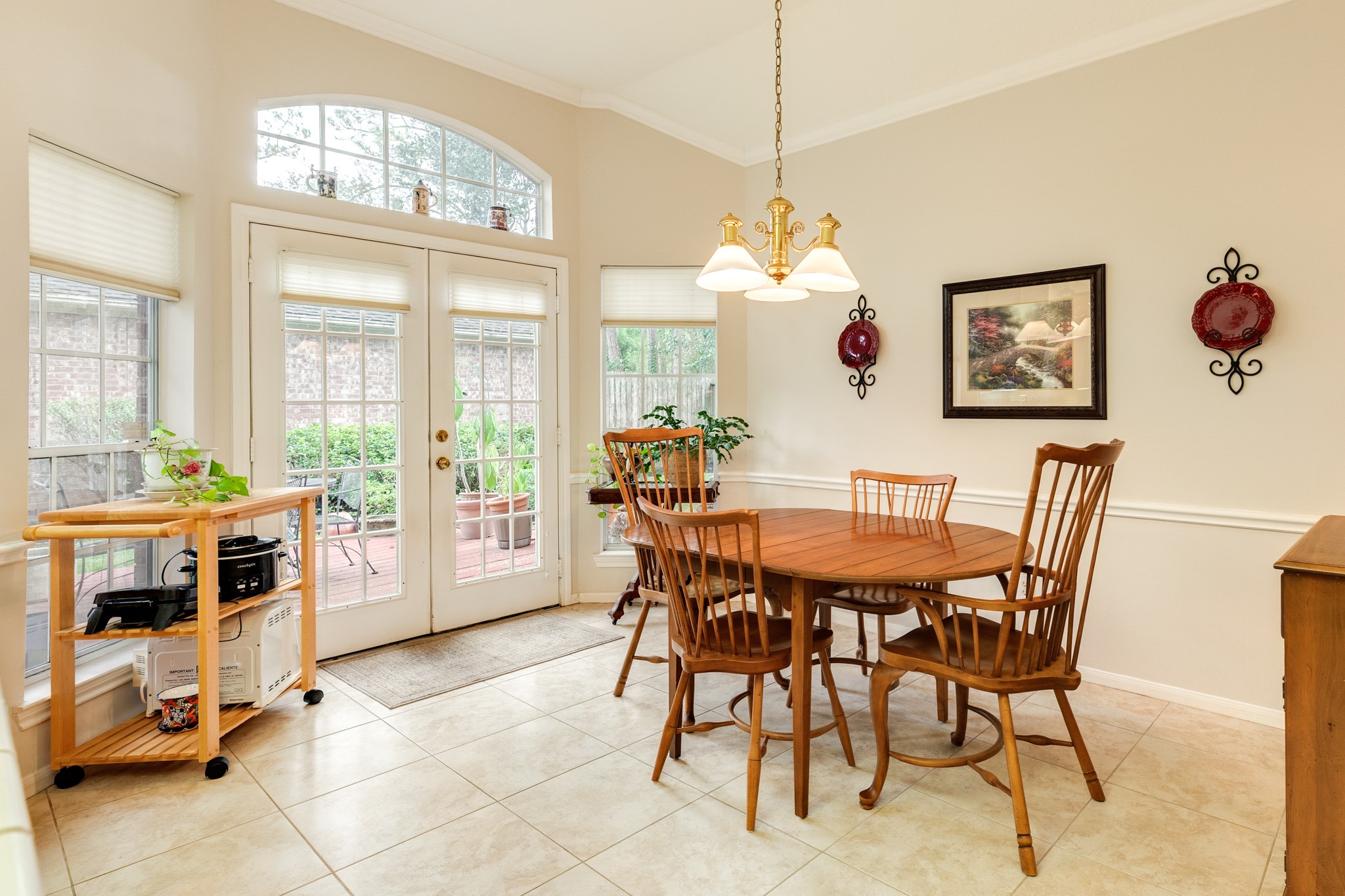 16522 Shadow Path Drive Pasadena, TX 77059 - Photo 16 of 33 a view of a dining room with furniture window and outside view