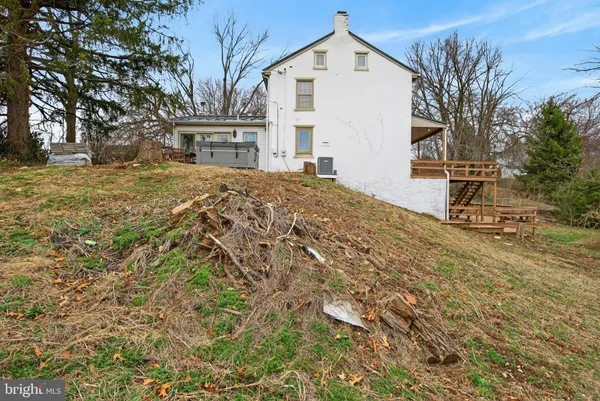 a view of a house with a patio