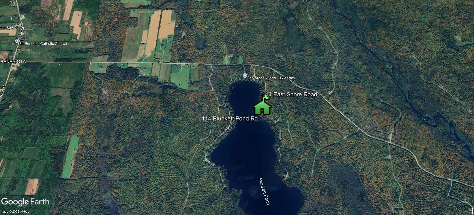 114 Plunkett Pond Road Benedicta, ME 04733 - Photo 53 of 53 google view