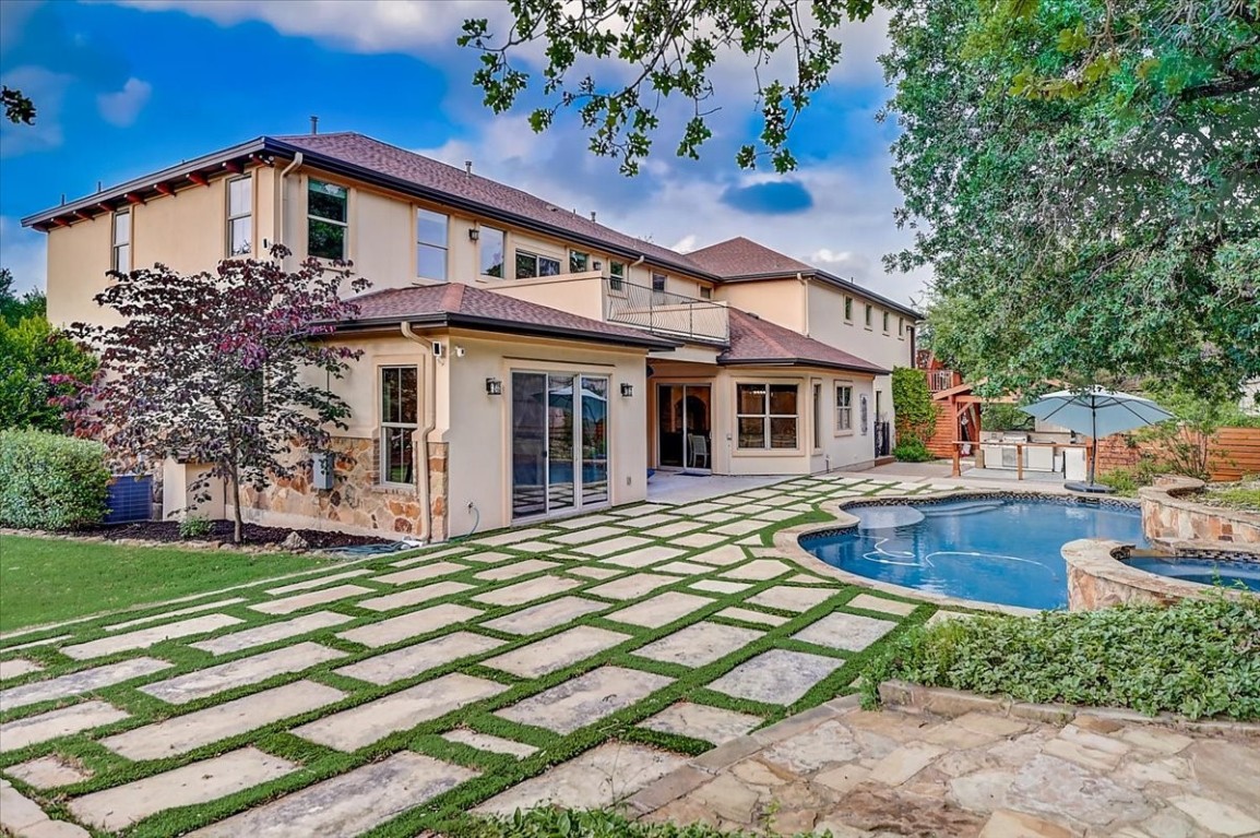 1116 Terjo Lane Austin, TX 78732 - Photo 1 of 1 a front view of a house with a yard