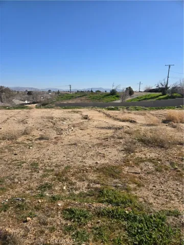 a view of a city street from a building