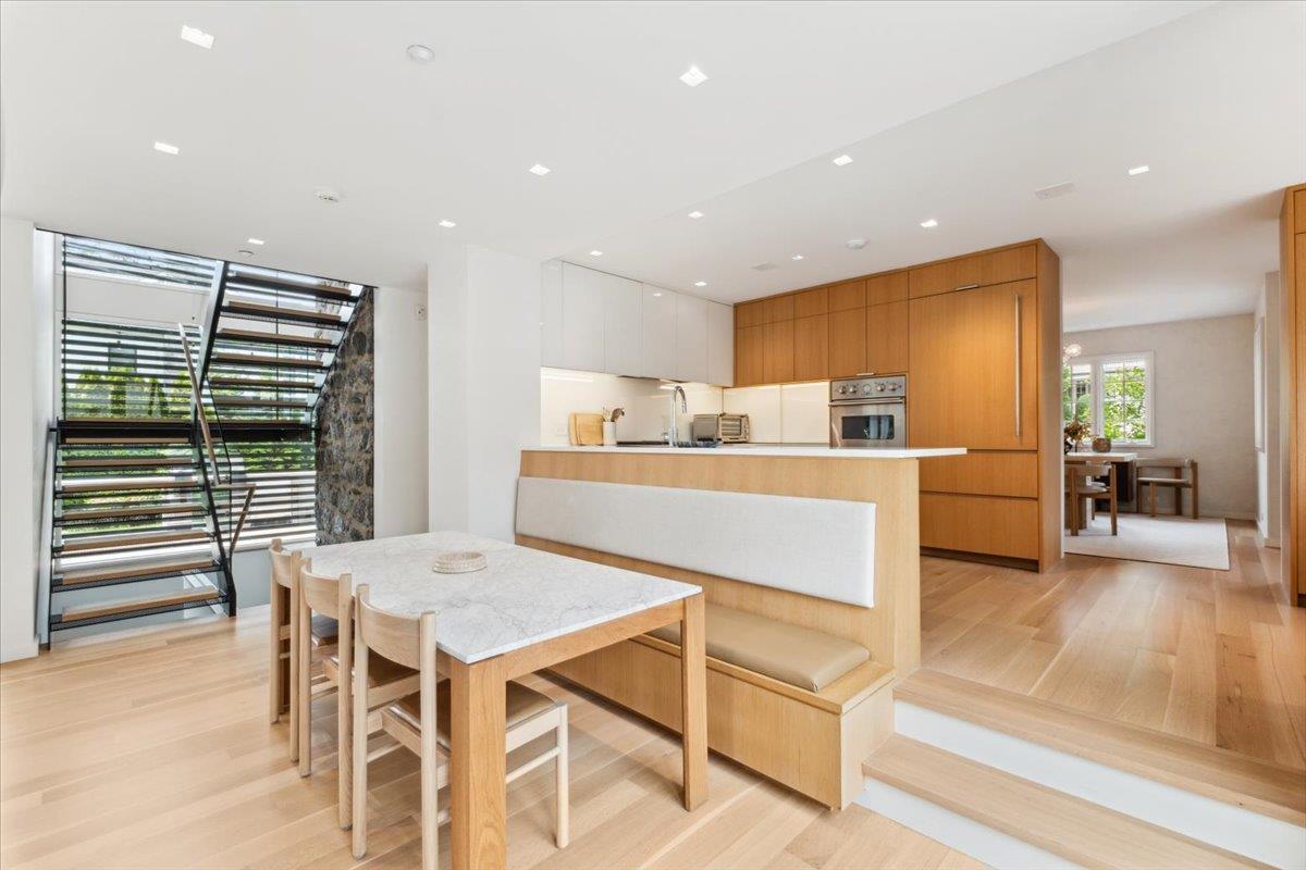 35 Halsted Place Rye, NY 10580 - Photo 6 of 41 a living room with stainless steel appliances furniture and kitchen view