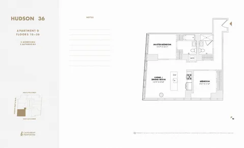 $8,750 | 525 West 36th Street, Unit PH3B | Hudson Yards