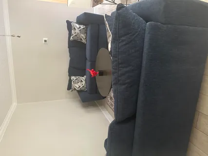 a bathroom with a window