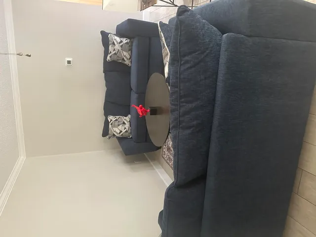 a bathroom with a window