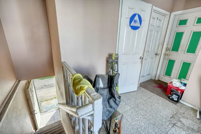 a view of a entryway door of the house