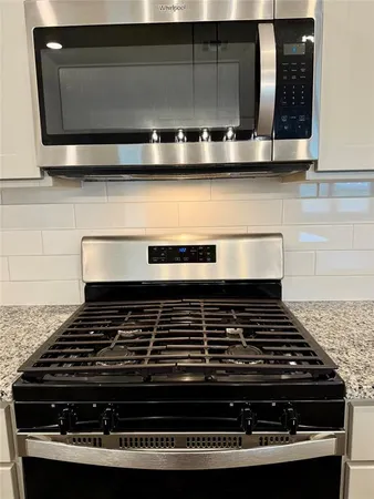 a close view of stove