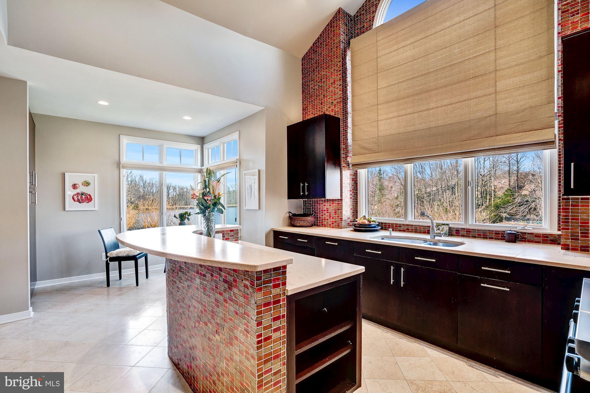 1466 Waterfront Road Reston, VA 20194 - Photo 15 of 69 Kitchen with views from every window