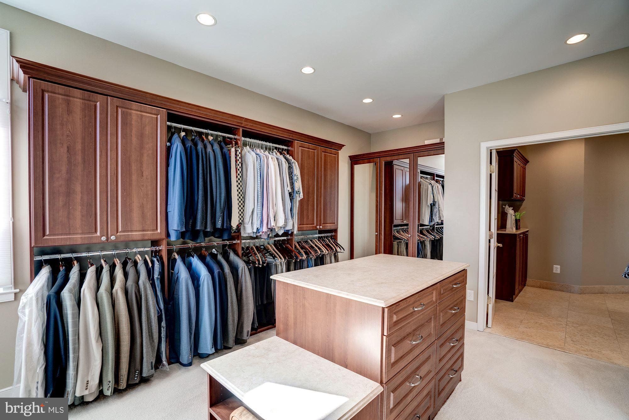 1466 Waterfront Road Reston, VA 20194 - Photo 59 of 69 Master bedroom walk-in closet with center island