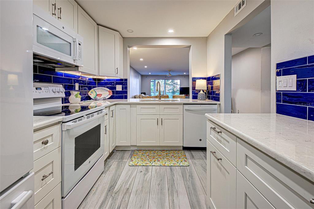 260 Santa Maria Street, Unit 109 Venice, FL 34285 - Photo 4 of 64 a kitchen with cabinets a sink and appliances