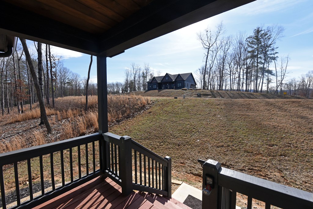1008 Ridge Drive Morganton, GA 30560 - Photo 31 of 54 a view of balcony with floor to ceiling window and wooden fence