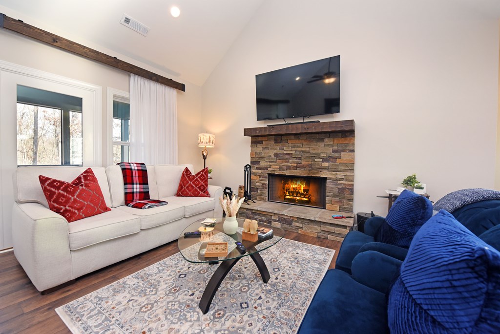 1008 Ridge Drive Morganton, GA 30560 - Photo 4 of 54 a living room with furniture and a fireplace