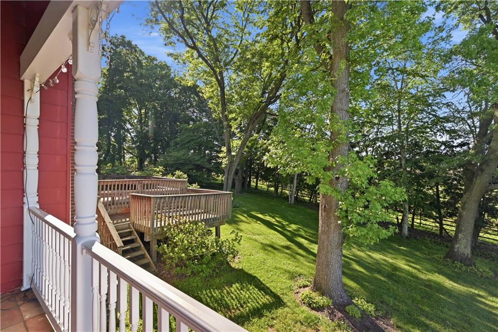 121 Brewer Road Saxonburg, PA 16056 - Photo 41 of 49 a view of balcony with yard