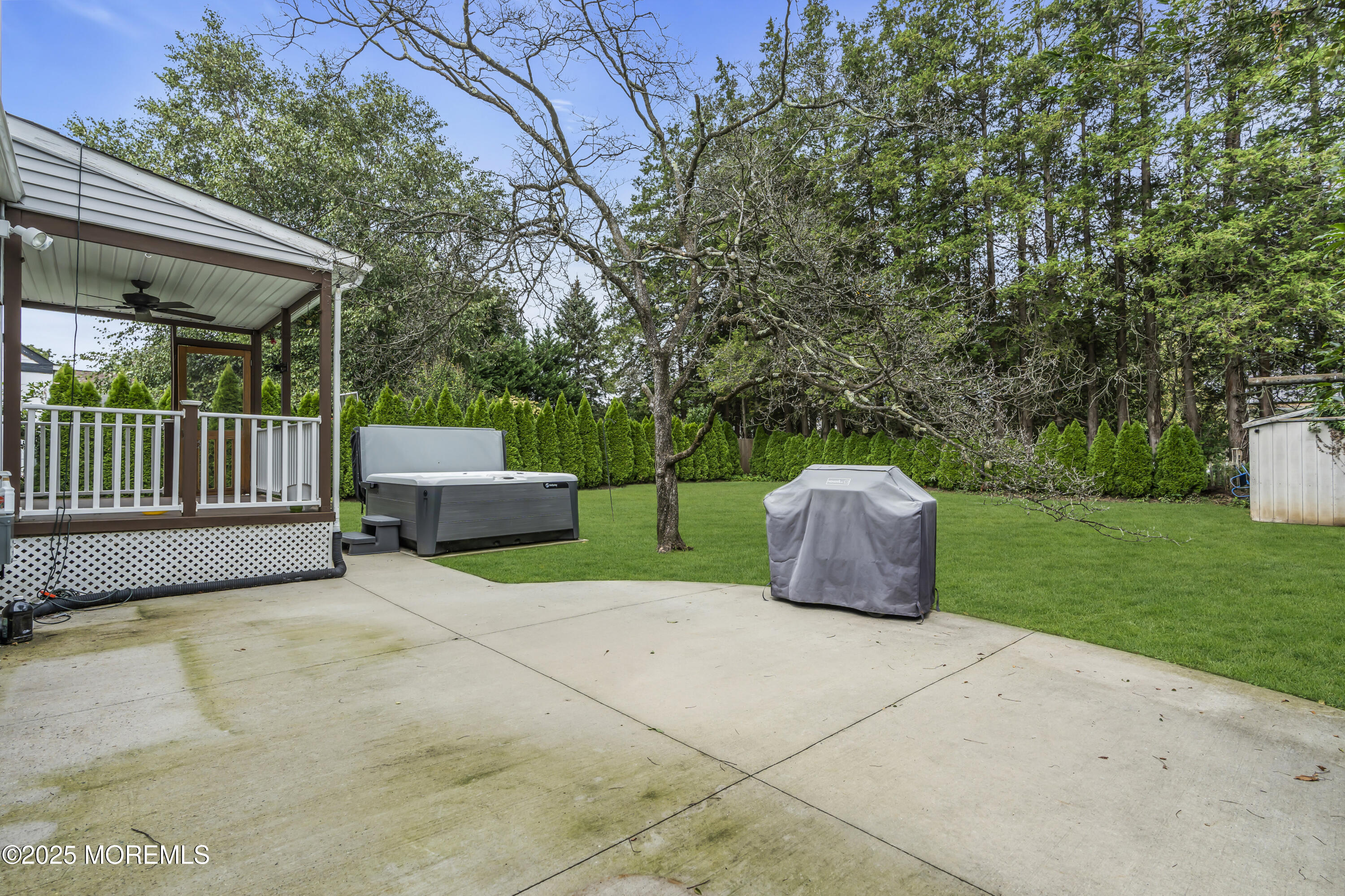 2 Schiverea Avenue Freehold, NJ 07728 - Photo 34 of 36 a view of a garden with plants and large trees